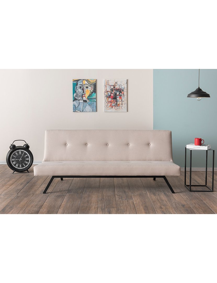 Sofá Cama 3L Zola Creme