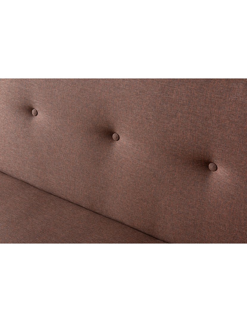 Sofá Cama 3L Zola Castanho