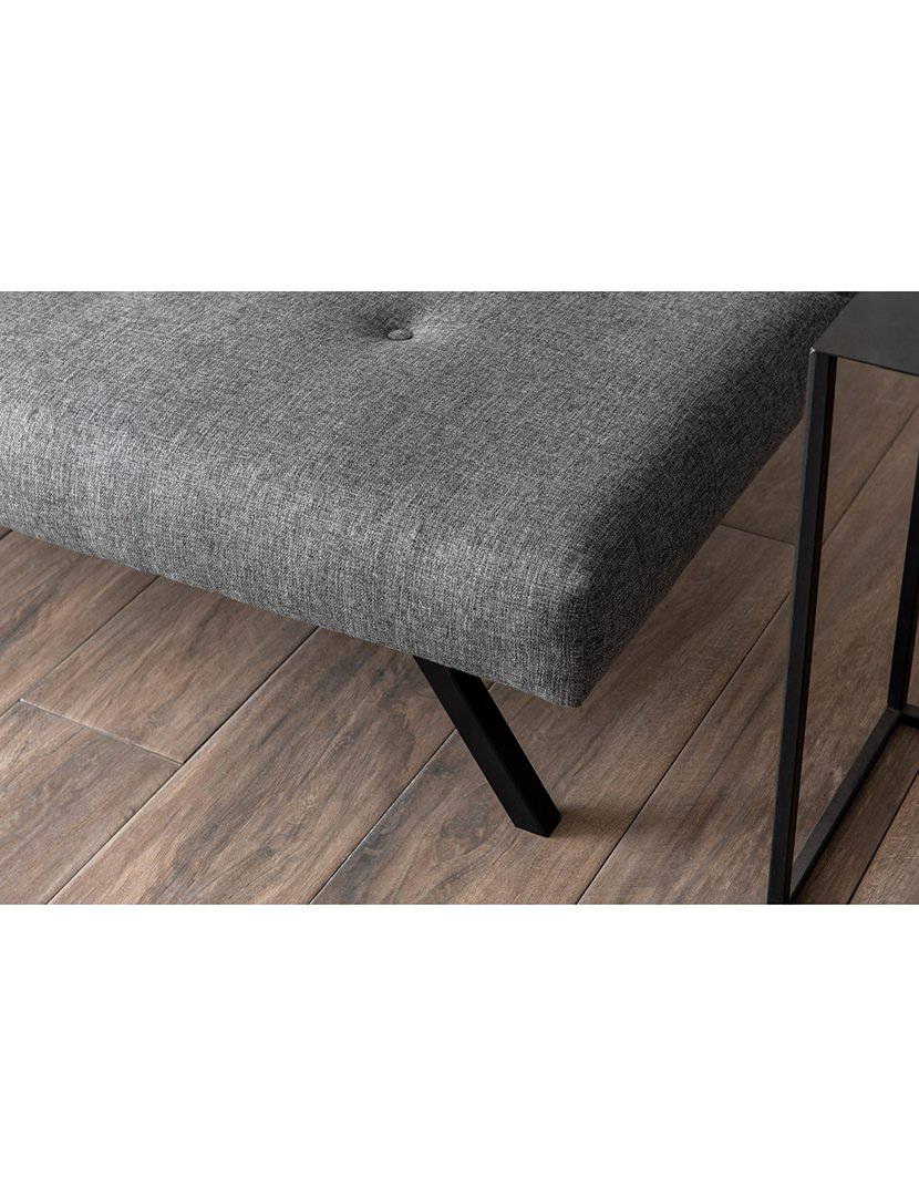 Sofá Cama 3L Zola Cinzento Claro