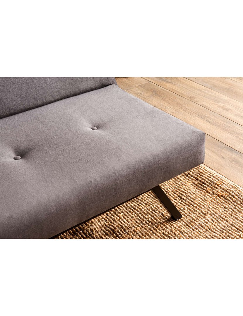 Sofá Cama 3L Zola Cinzento