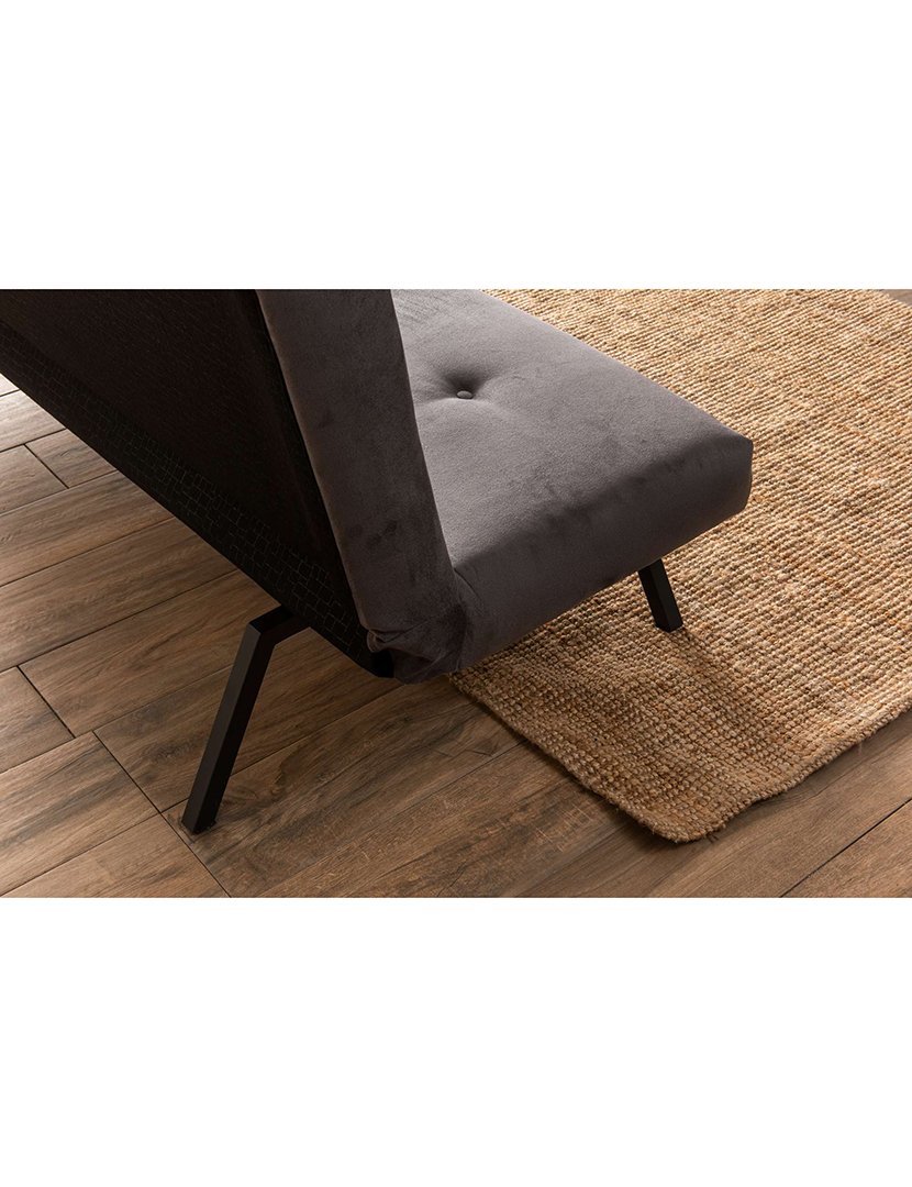 Sofá Cama 3L Zola Cinzento