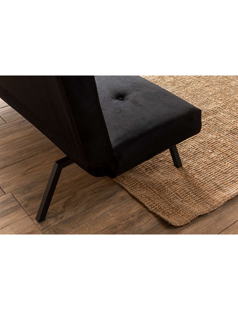 Sofá Cama 3L Zola Preto