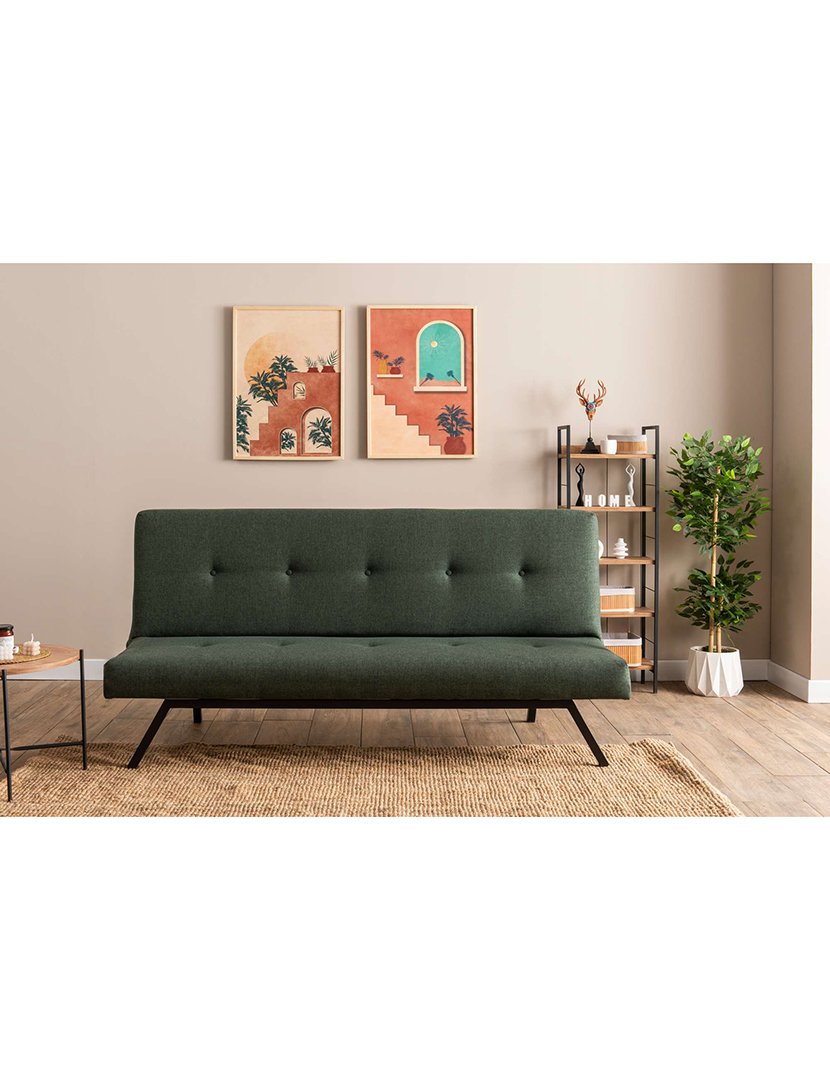 Sofá Cama 3L Zola Verde