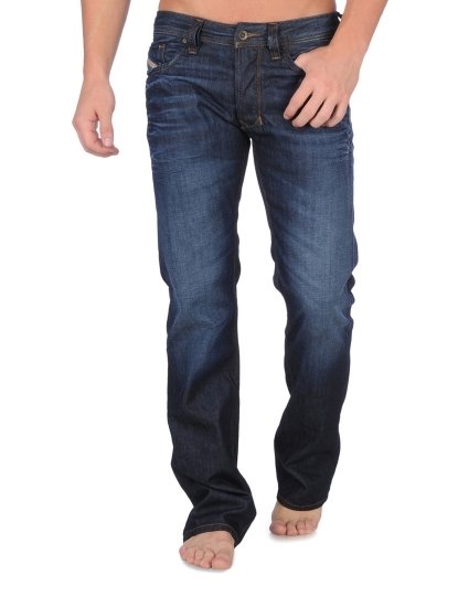 Calças Ganga Homem Azul 