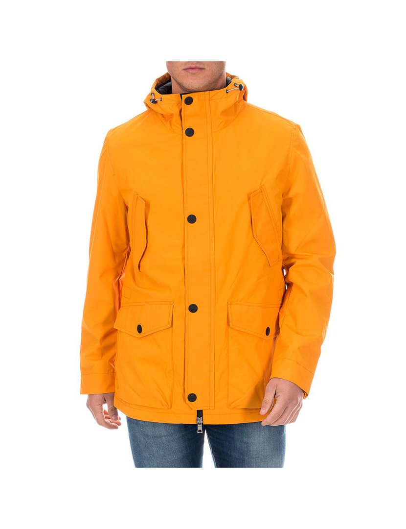 Casaco impermeável Homem Laranja