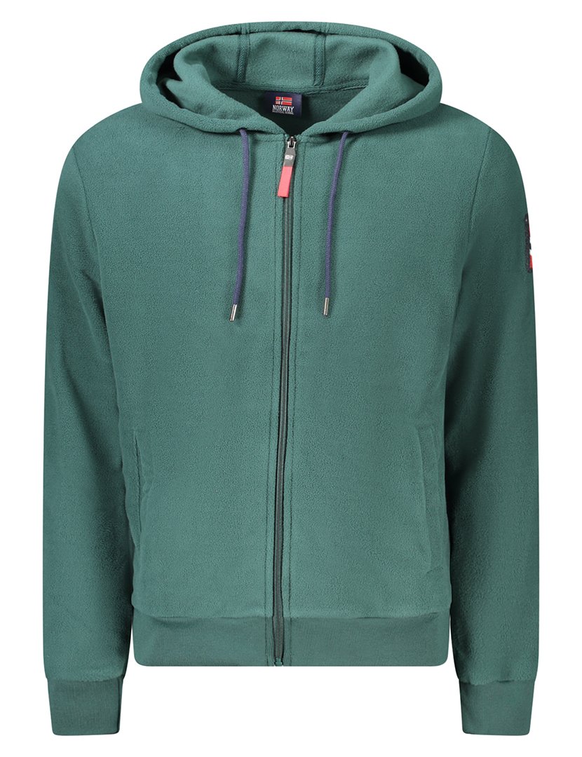 Casaco Com Capuz Homem Verde