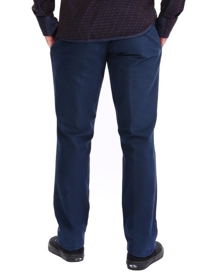 Calças Homem Veludo Preto