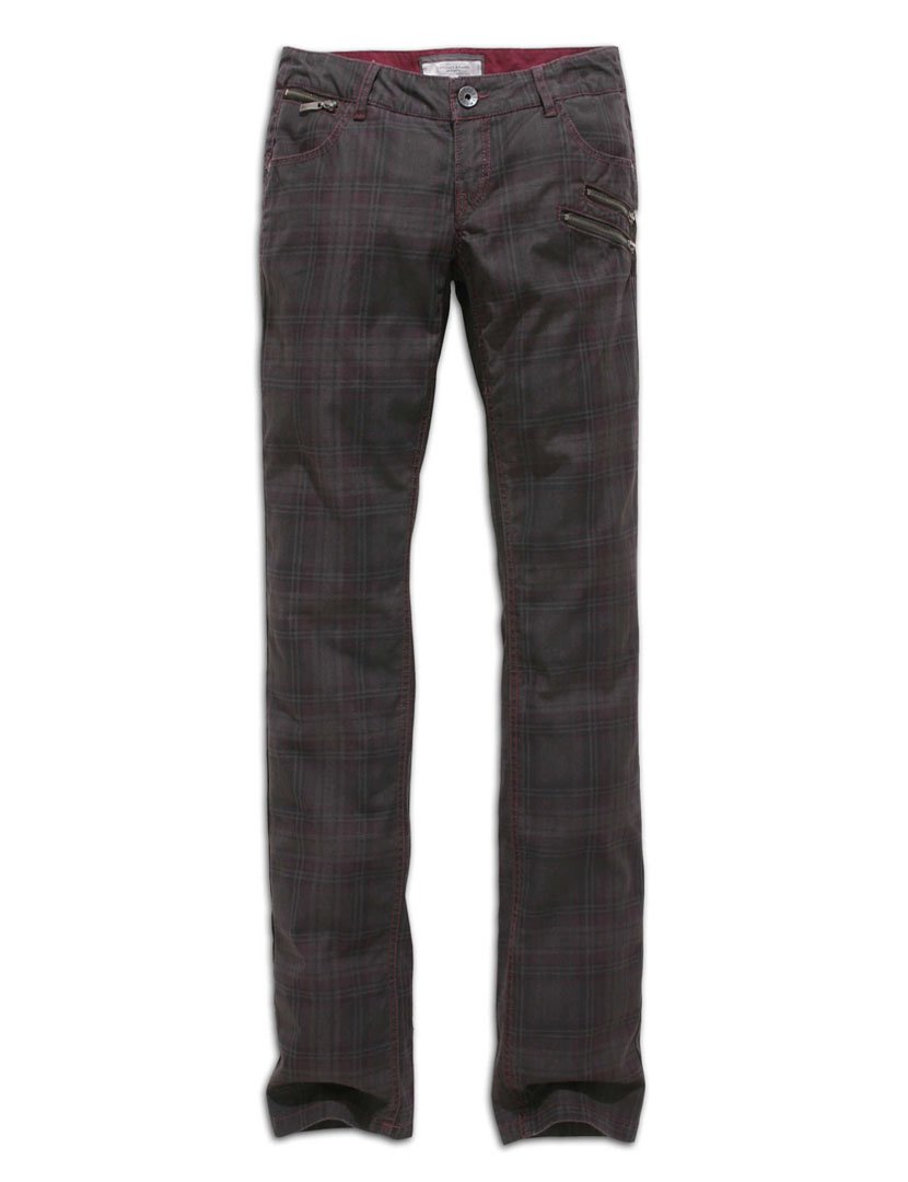 Jeans Time Out Xadrez Cinza