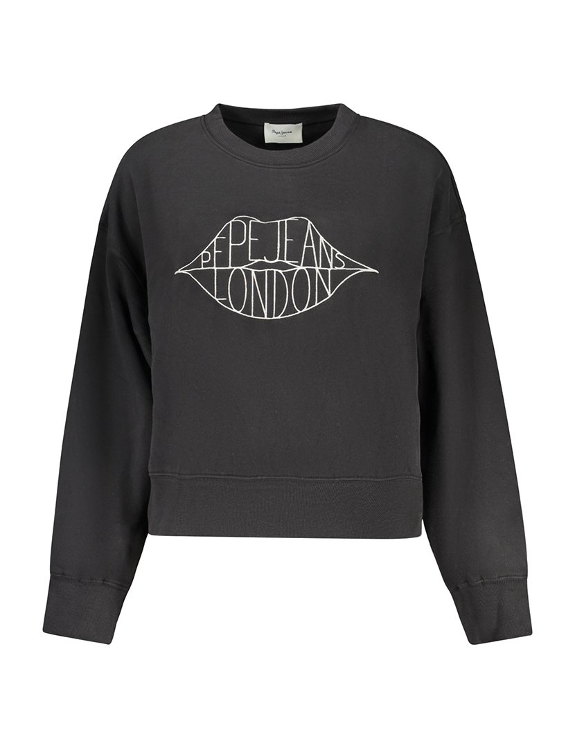 Sweatshirt Senhora Preto