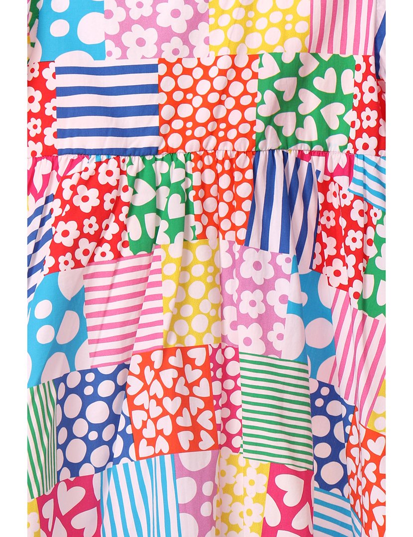 Vestido Copenhagen Multicor