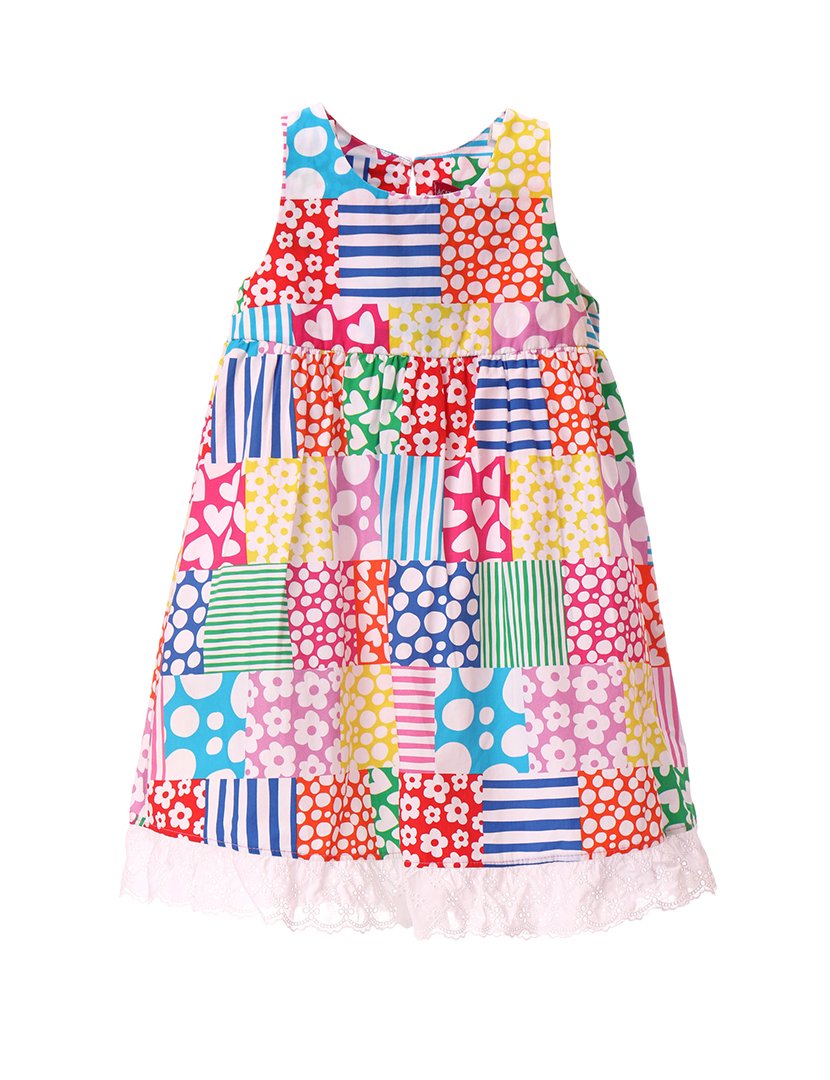 Vestido Copenhagen Multicor