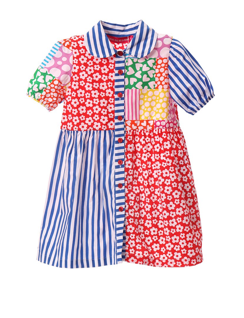 Vestido Copenhagen Multicor