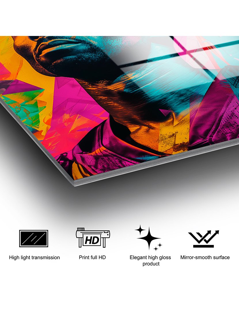 Pintura Vidro Temperado Jordan