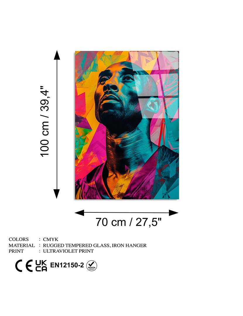 Pintura Vidro Temperado Jordan