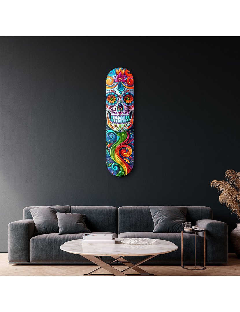 Pintura Vidro Temperado Catrina