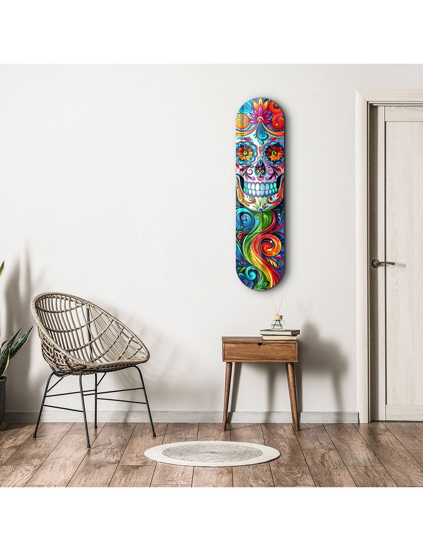 Pintura Vidro Temperado Catrina