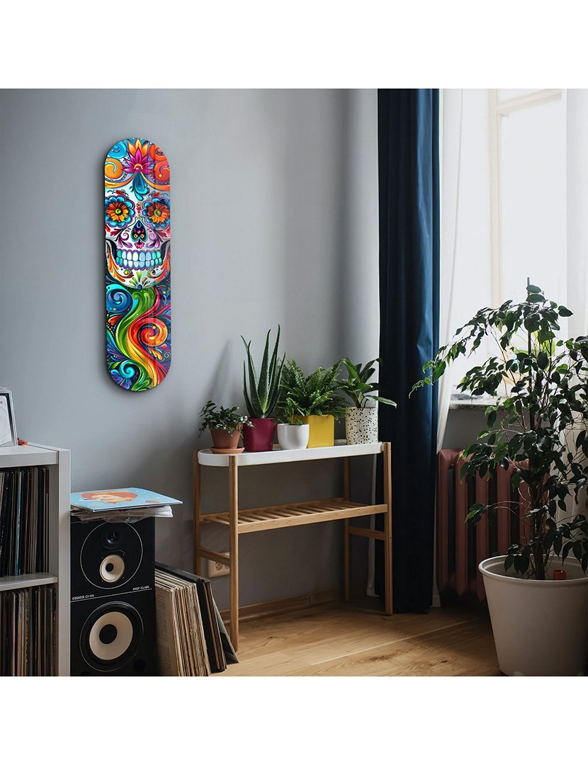 Pintura Vidro Temperado Catrina