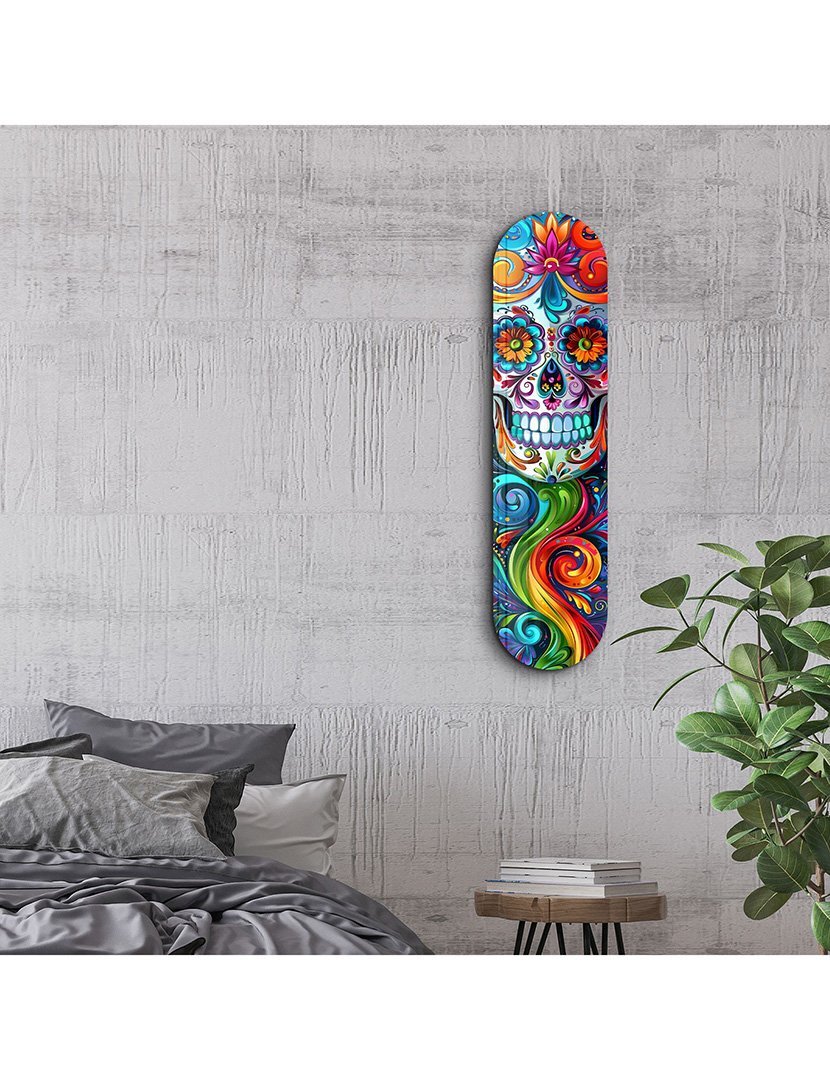 Pintura Vidro Temperado Catrina