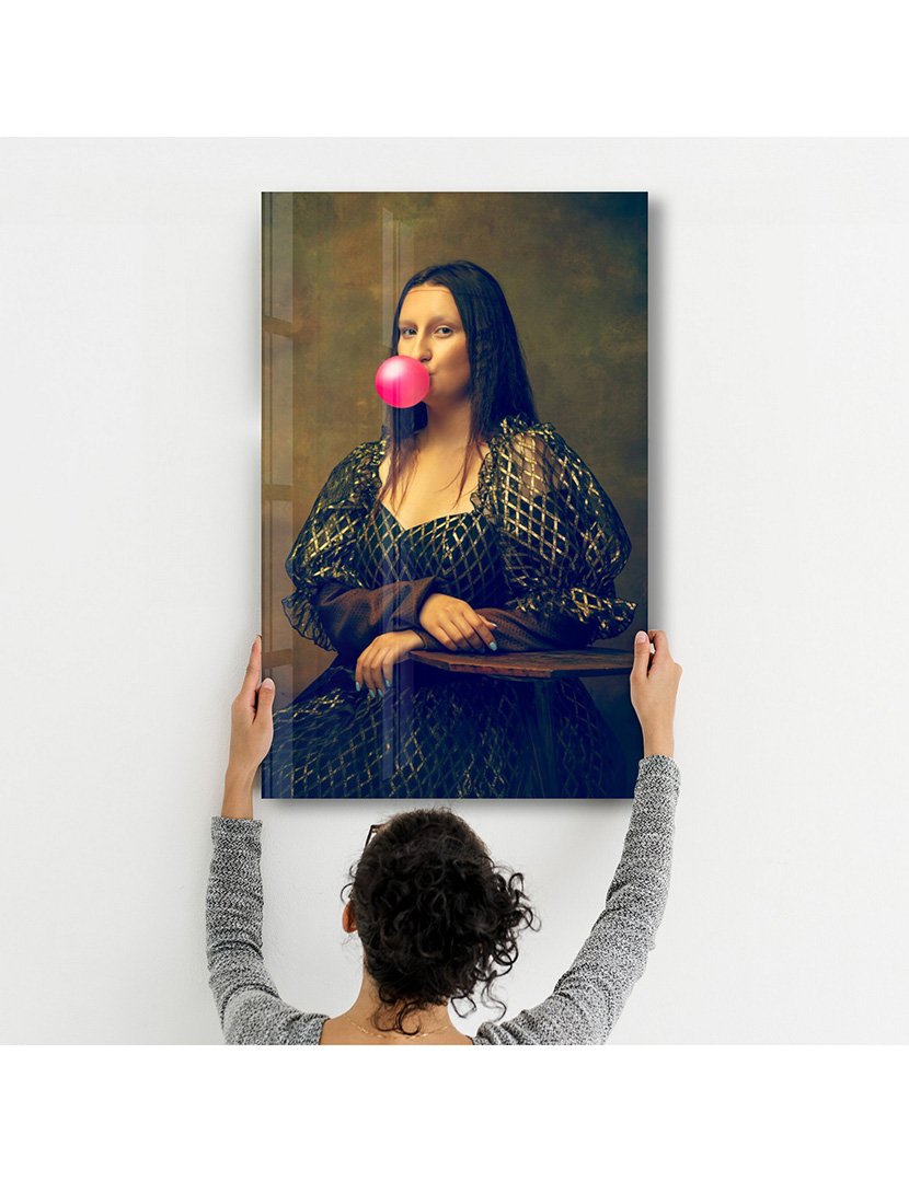 Pintura Vidro Temperado Monalisa Gum