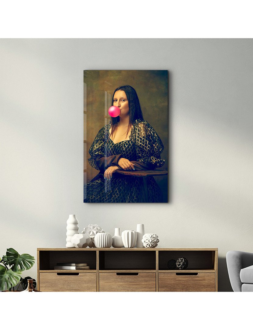 Pintura Vidro Temperado Monalisa Gum