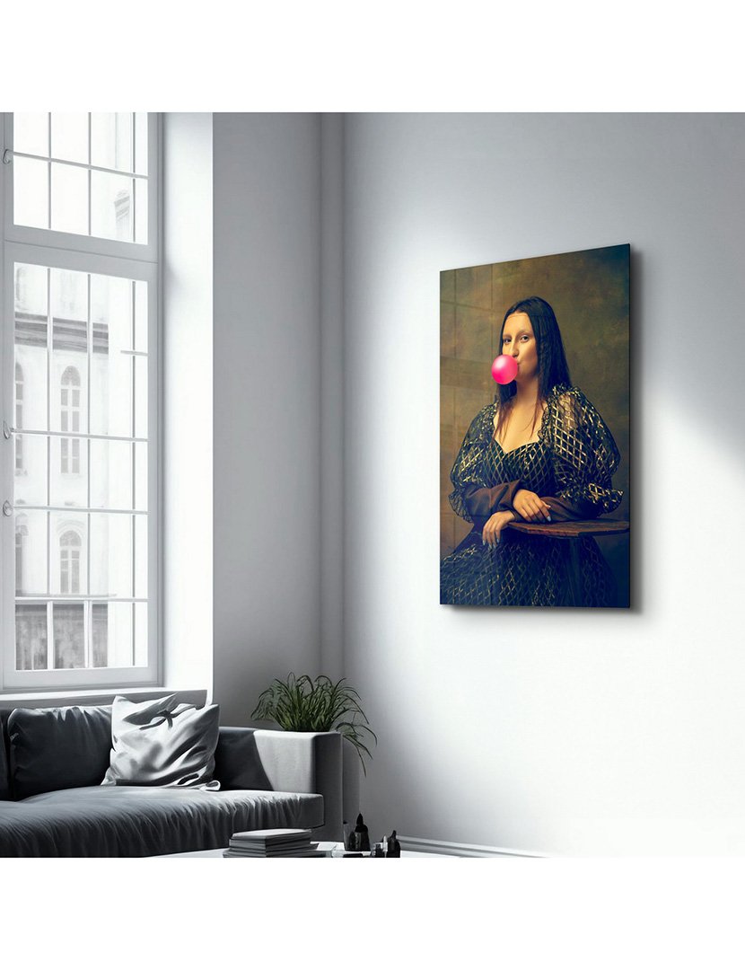 Pintura Vidro Temperado Monalisa Gum