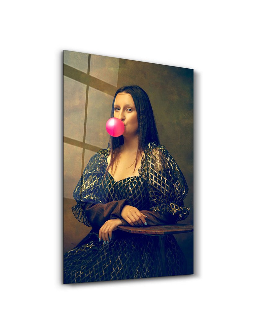 Pintura Vidro Temperado Monalisa Gum
