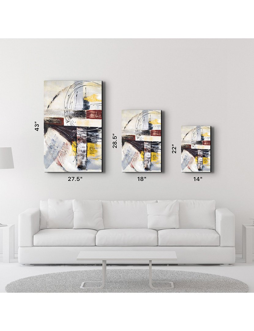 Pintura Vidro Temperado Geométrico