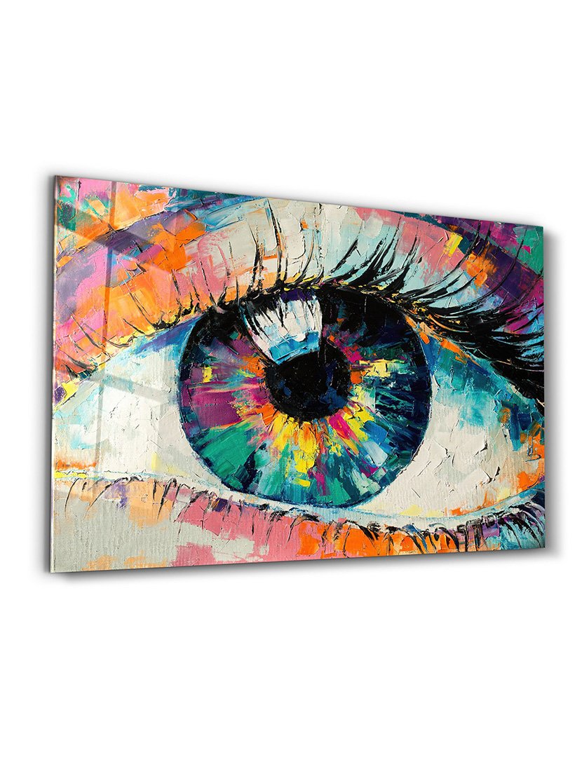 Pintura Vidro Temperado Eye Graphite