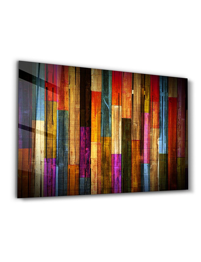 Pintura Vidro Temperado Dark Color Strips