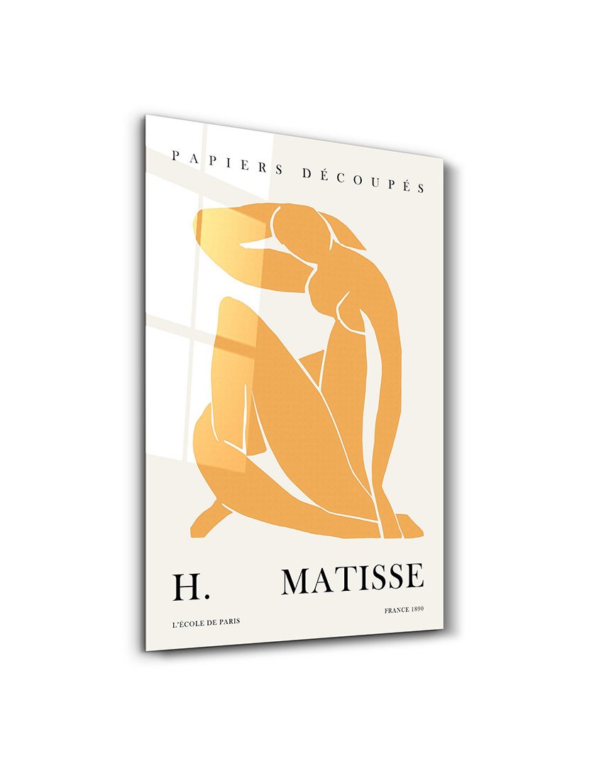 Pintura Vidro Temperado H. Matisse