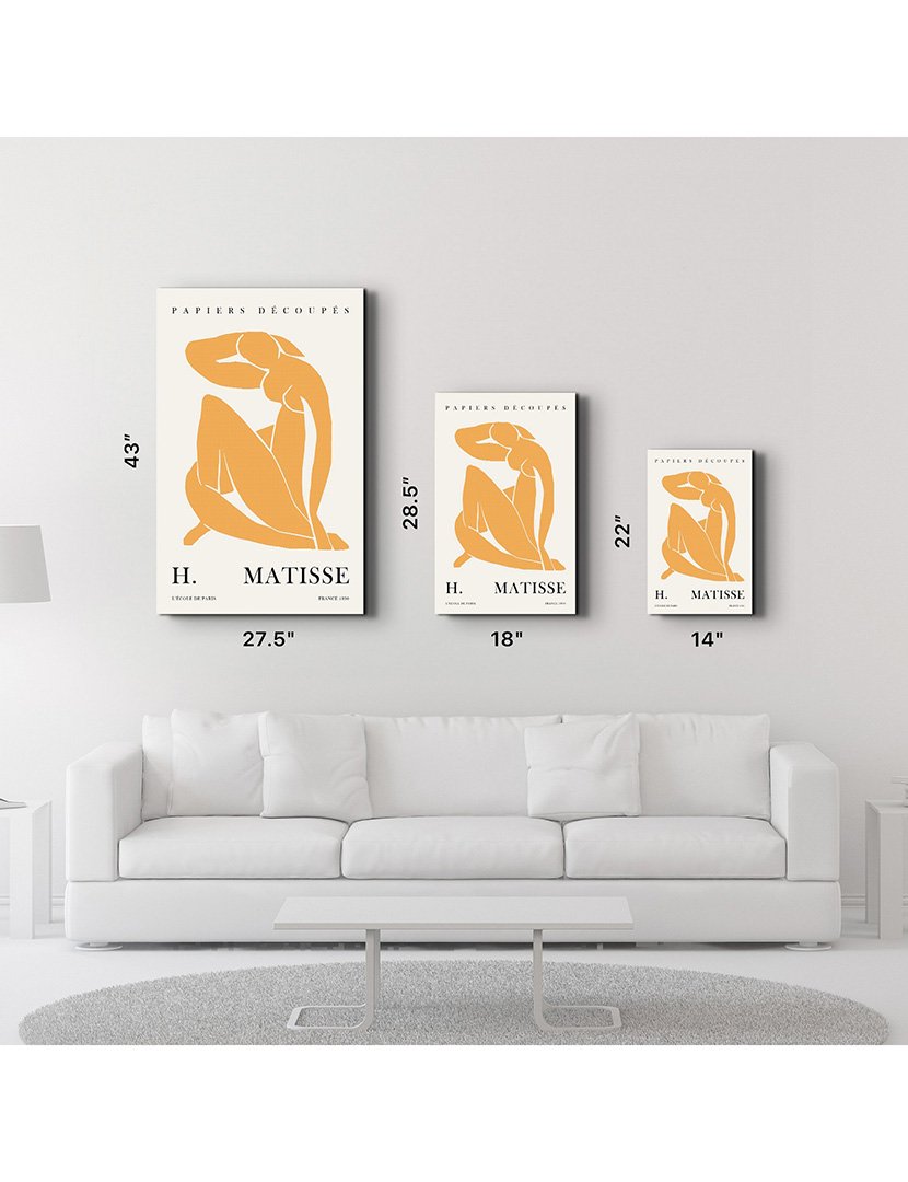 Pintura Vidro Temperado H. Matisse