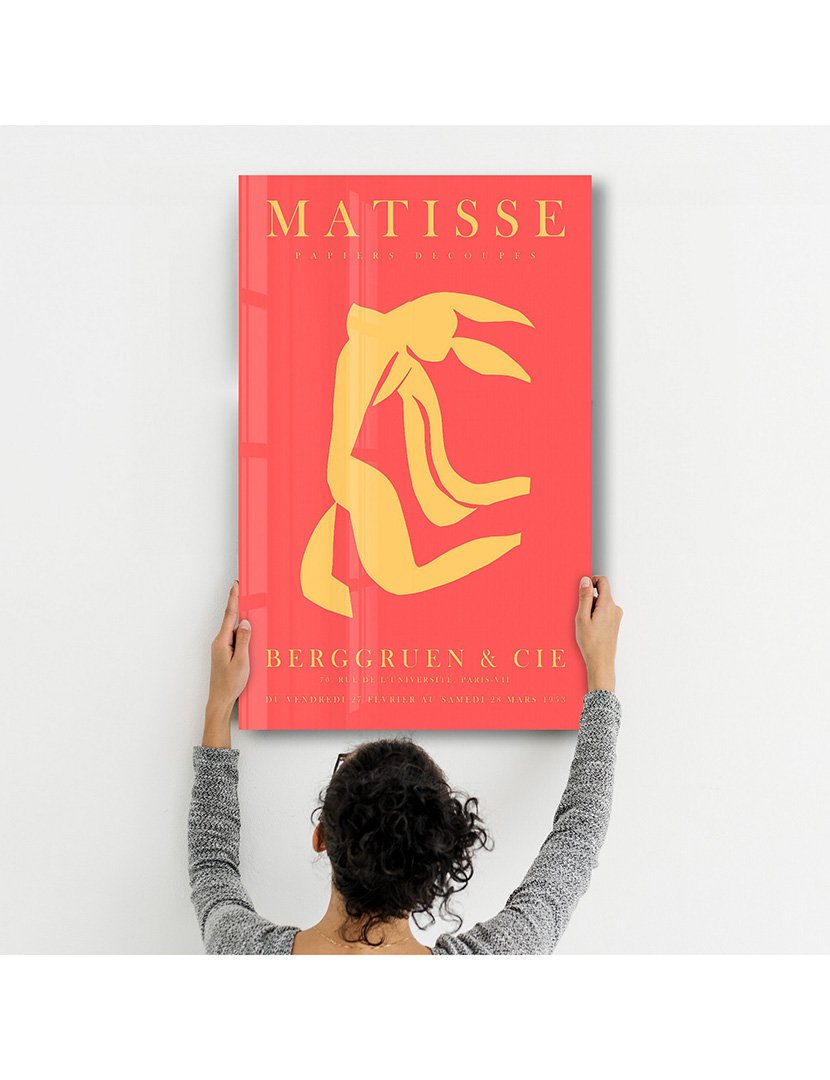 Pintura Vidro Temperado Matisse Berggruen & Cie