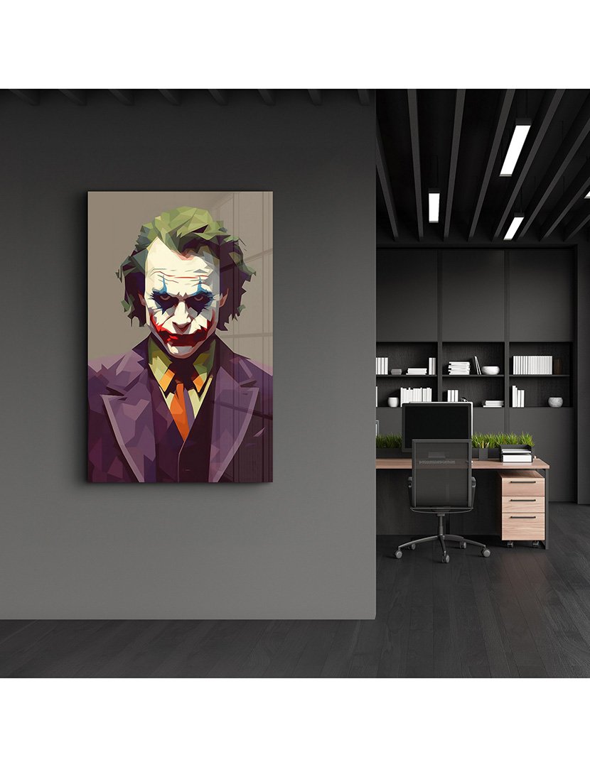 Pintura Vidro Temperado Joker