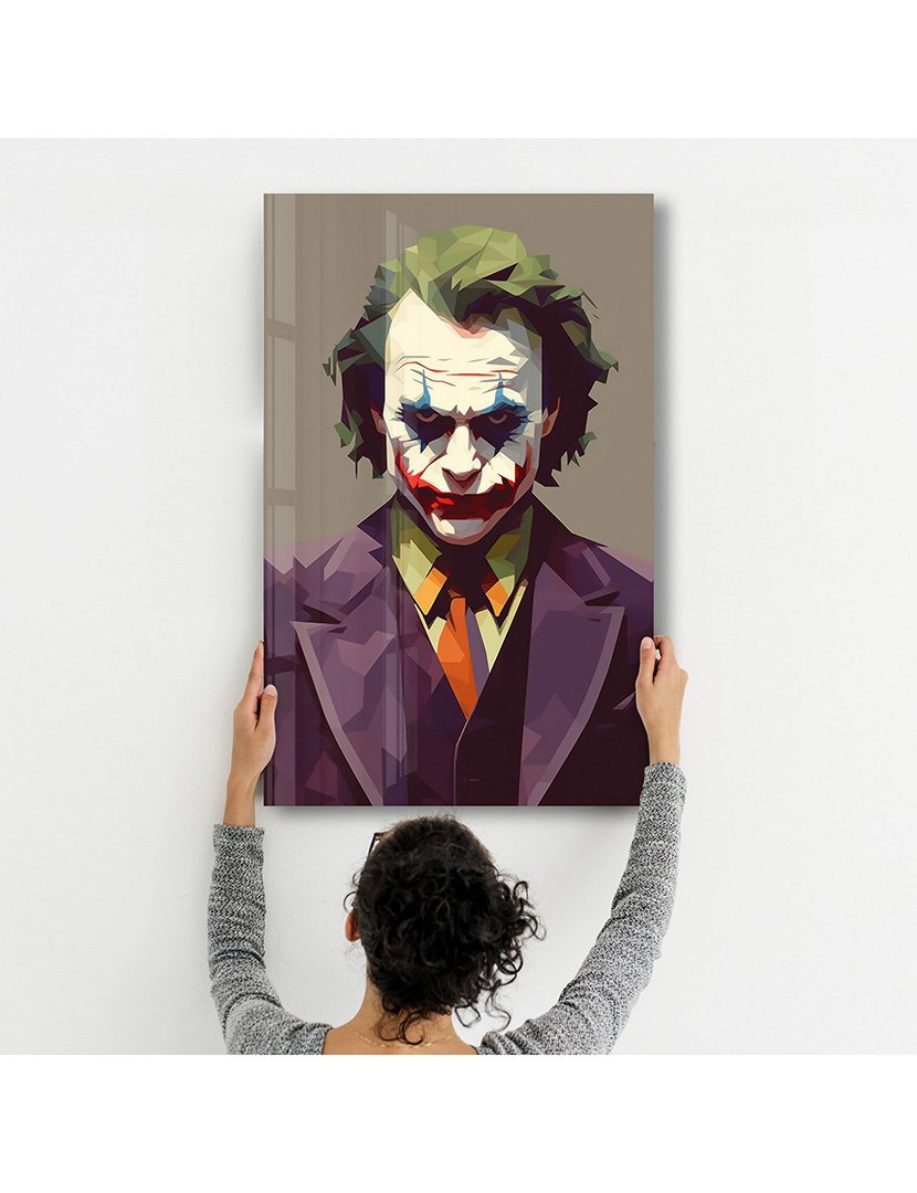 Pintura Vidro Temperado Joker