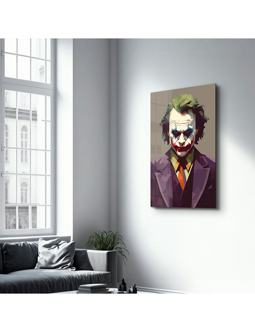 Pintura Vidro Temperado Joker