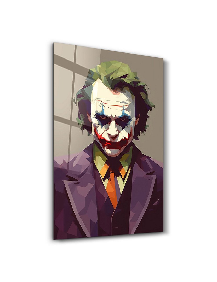 Pintura Vidro Temperado Joker