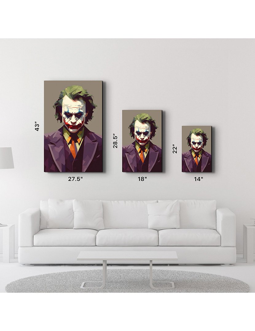 Pintura Vidro Temperado Joker