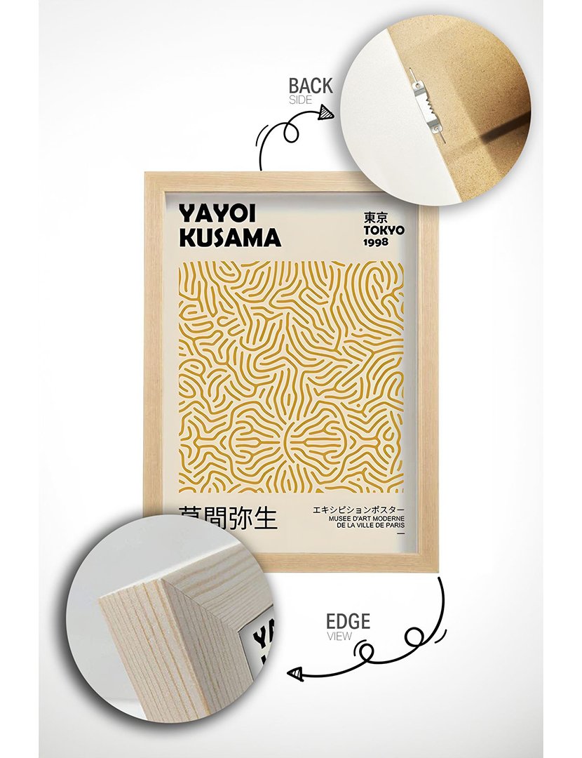 Conjunto 6 Quadros Emoldurados Bologna Flower Market