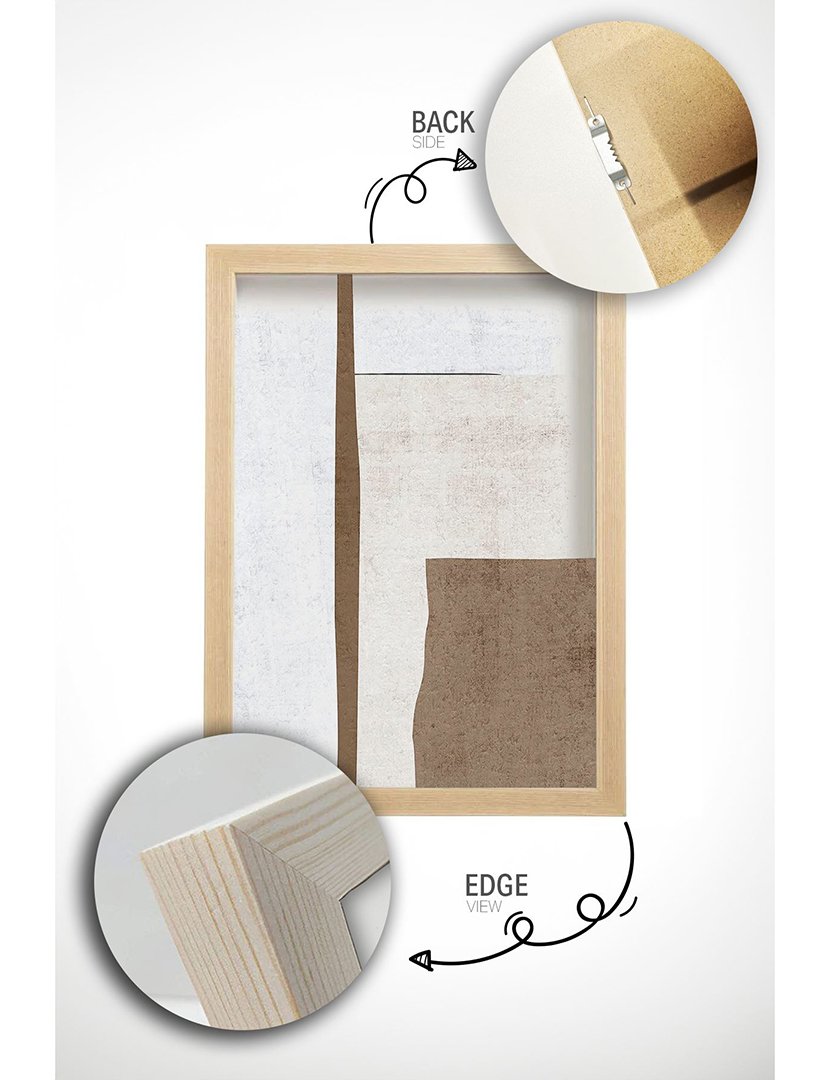 Conjunto 3 Quadros Emoldurados Ersy