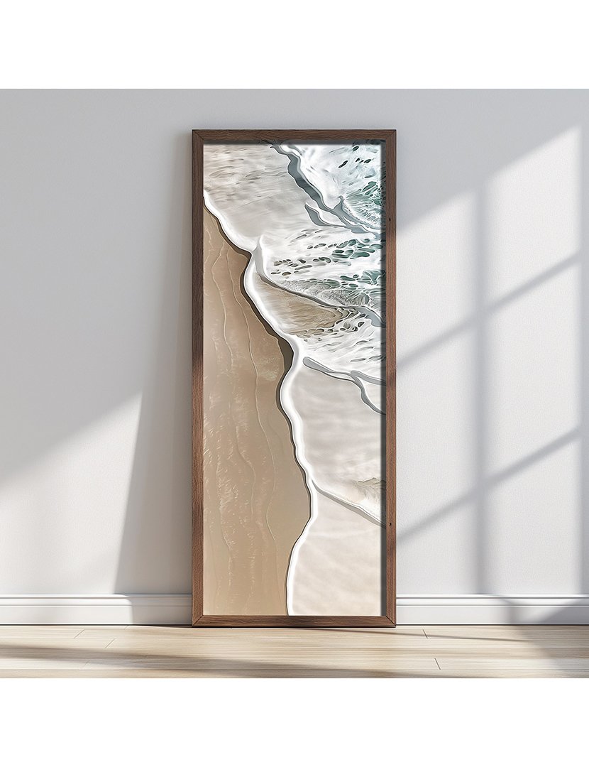 Quadro MDF Emoldurado Wave