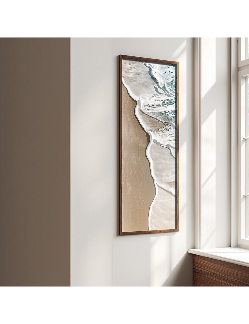 Quadro MDF Emoldurado Wave