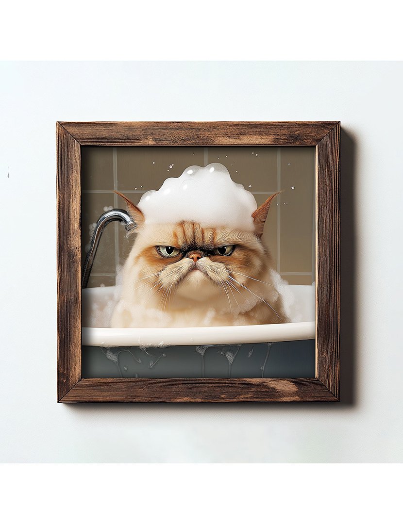 Quadro MDF Emoldurado Persa