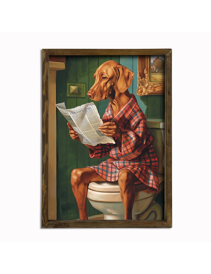 Quadro MDF Emoldurado Setter