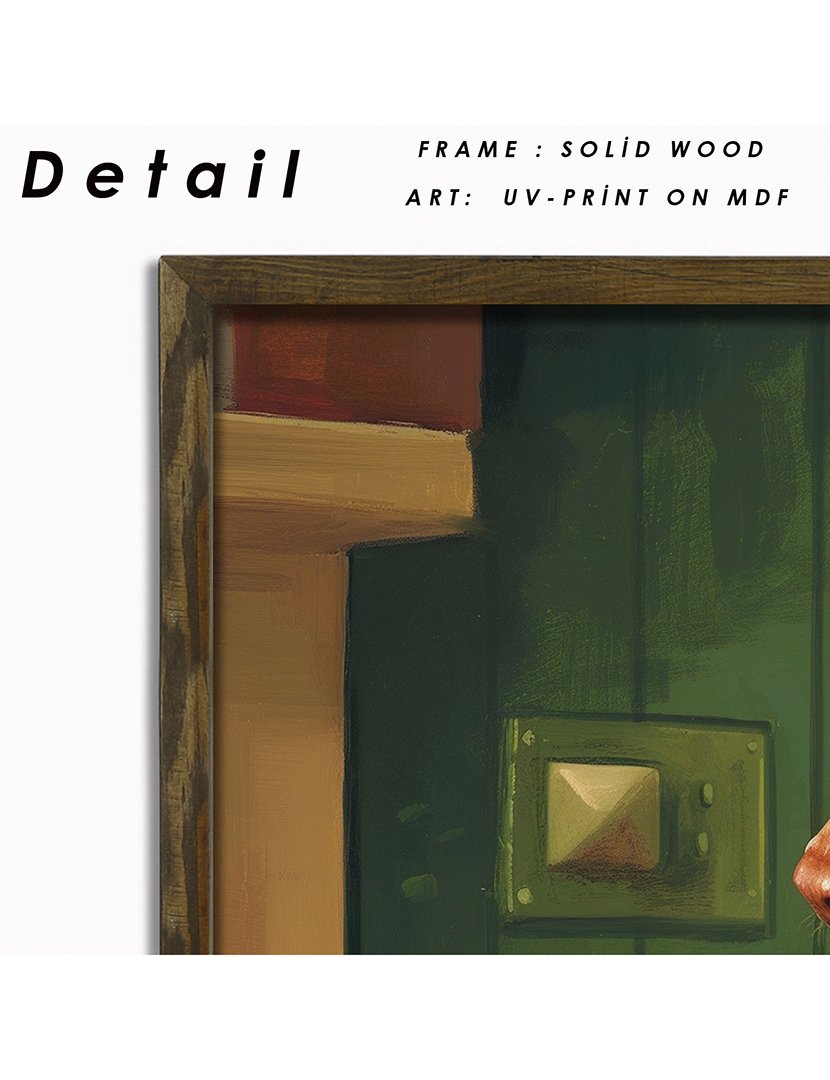 Quadro MDF Emoldurado Setter