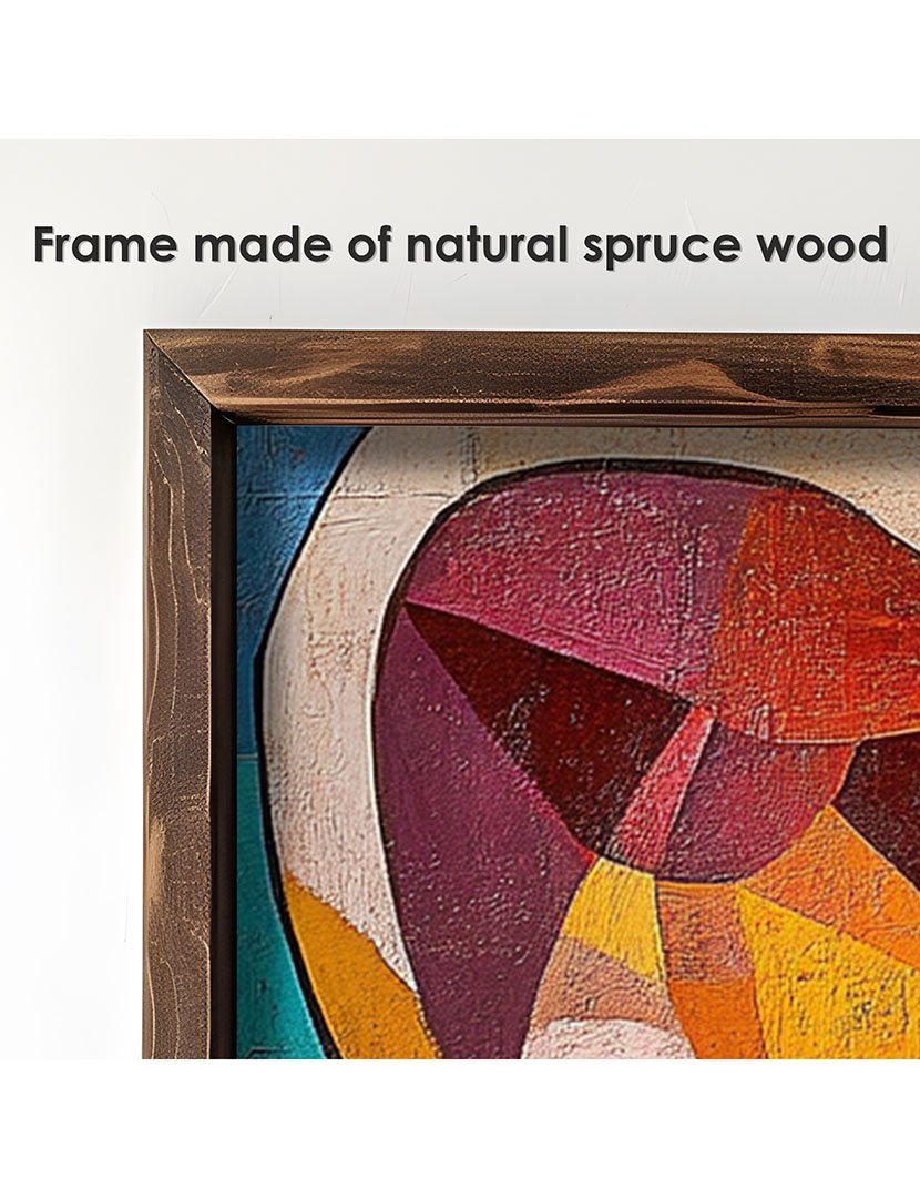 Quadro MDF Emoldurado Color Monkey