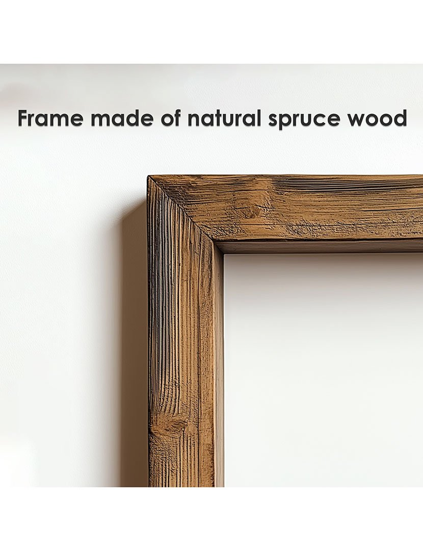 Conjunto 2 Quadros MDF Emoldurados Tun