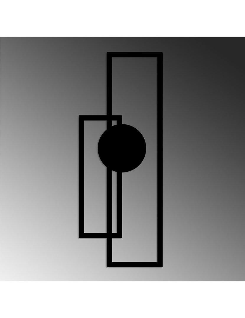 Decoração Parede Metal Shape