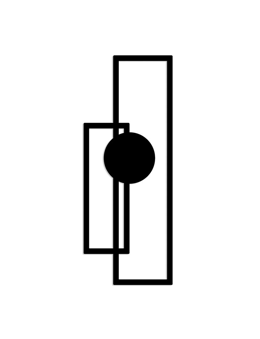 Decoração Parede Metal Shape