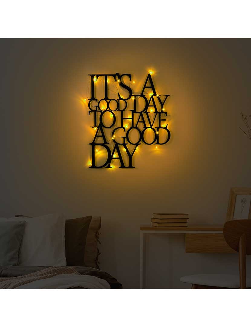 Decoração Parede Metal It's a Good Day Bright