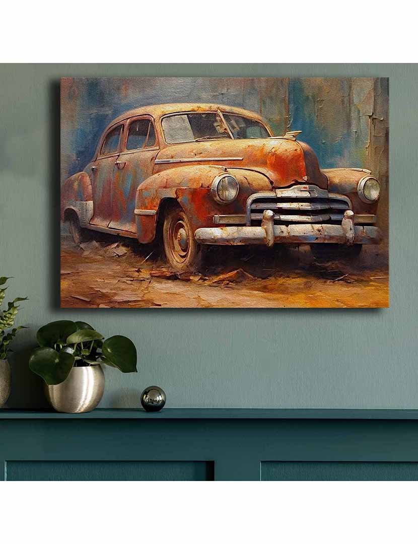 Tela Vintage Car
